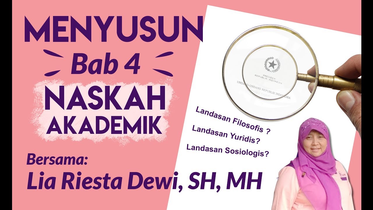 NASKAH AKADEMIK LANDASAN FILOSOFIS, SOSIOLOGIS, DAN YURIDIS || MILENIA BELAJAR