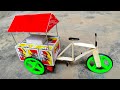 How To Make Ice Cream Cycle Rickshaw At Home Diy Matchbox Ice Cream Rickshaw