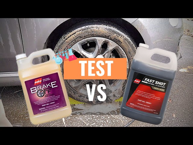 World's best wheel cleaner? We compare Malco Fast Shot with generic wheel  cleaner. 