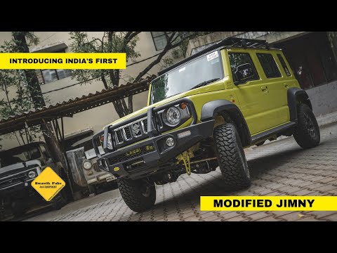 Introducing India's first Modified Jimny | ARB Bumper | ARB Suspension | BMC Carbon Filter