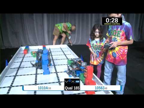 2015 VEXIQ Elem Q185 -  (1010A 10563) 118 - VEX-IQ Elementary School-VEX Worlds 2015
