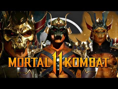 Mortal Kombat 11 All SHAO KAHN Scenes (HD Movie) | MK11