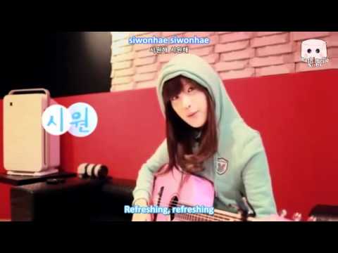 110320 IU (아이유) Beansprouts Song (eng sub)