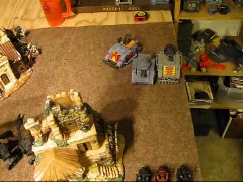40K Video Speed Freak Orks vs Ulrik and Arjacs Wolves