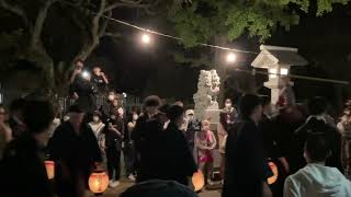 令和4年 額神社 秋季祭礼宵宮-4 (かほく市高松)