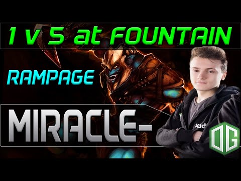 Monkey Miracle - Huskar [1v5 at Enemy Fountain, Rampage and 2x Ultra Kill] Dota 2 [Ranked]