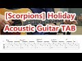 [Scorpions] Holiday Guitar TAB (Chords) 배우기