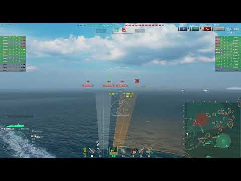 Shimakaze 6 Kills | 234k Damage [Gameplay] World of Warships [Deutsch] [60FPS]