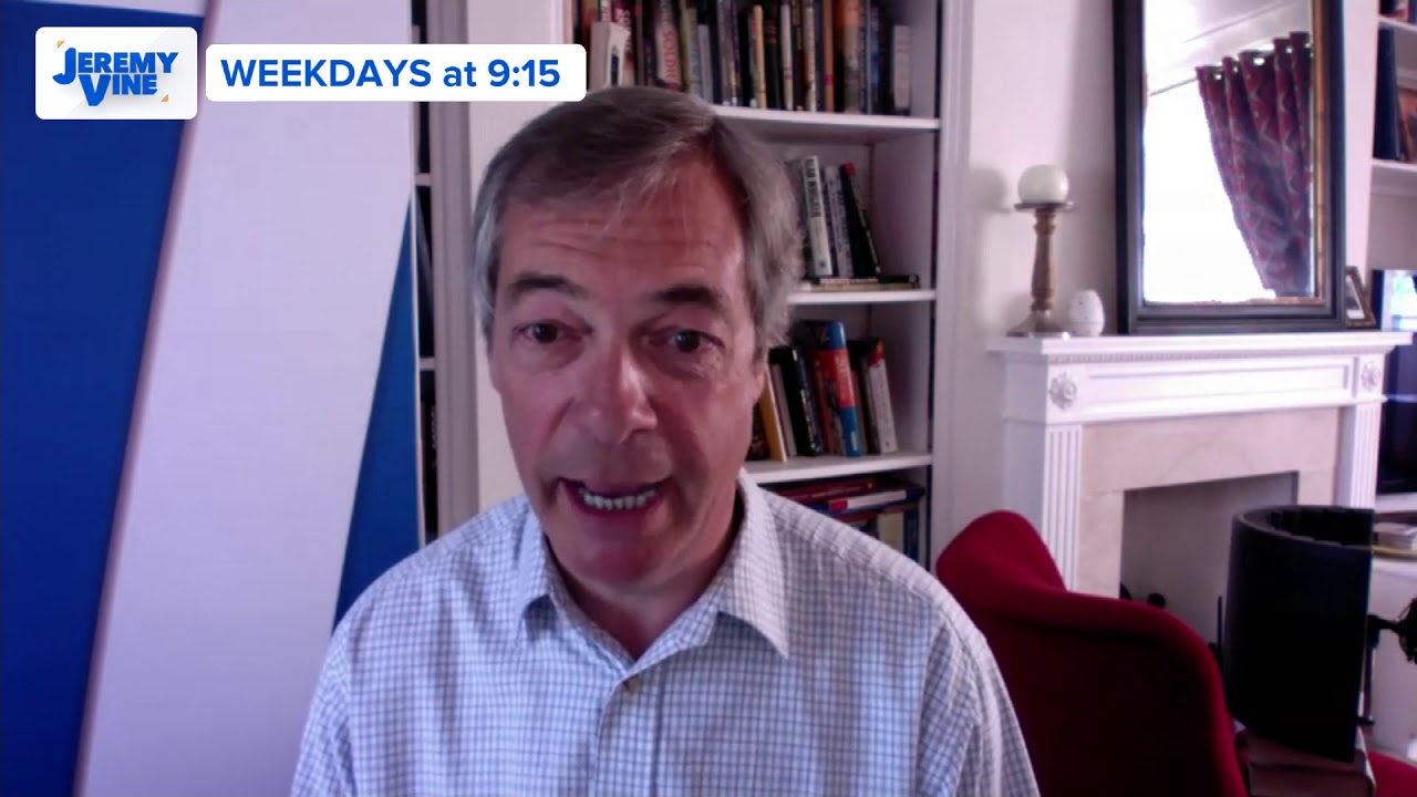 Nigel Farage "very angry" over police lockdown visit