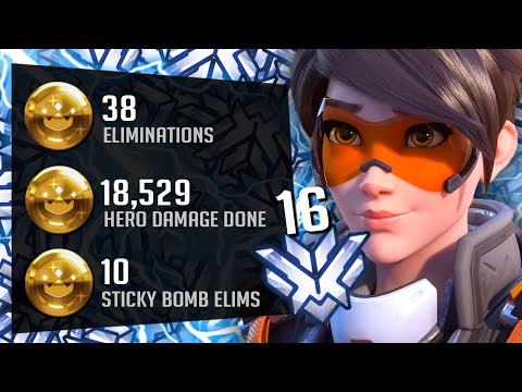 Danteh Hard Carry Tracer! Top 500 DPS main [ Overwatch Season 26 ]