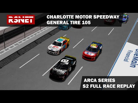 RSCRA D4 | General Tire 105 @ Charlotte Motor Speedway | S2 Full Race Replay