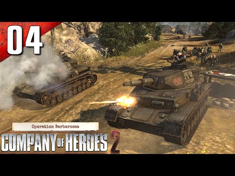 CoH 2: Theater of War 100% (General) Walkthrough Part 4 - Encirclement at Smolensk (No Commentary)