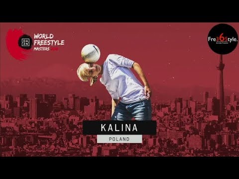 Kalina vs Caitlyn - FINAL - 1st place battle - DAZN Freestyle Masters 2018