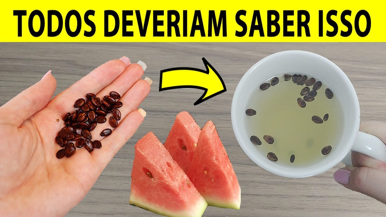 FERVA as Sementes da MELANCIA e BEBA, Você vai Amar o Resultado