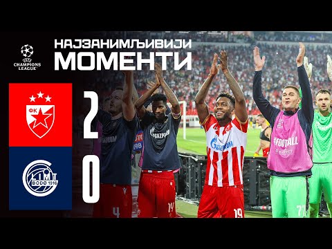 Crvena zvezda - Bode Glimt 2:0, highlights
