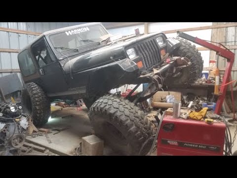 14 bolt shave, Barns4WD 13 bolt diff cover / flex test (pt 8)