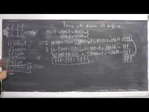 1/2 Lectia 487 - Unitati de masura pt. Capacitate Greutate Timp cu multipli si submultipli - Clasa 4