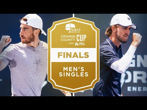 Federico Staksrud vs Hunter Johnson at the Select Medical Orange County Cup