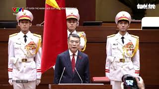Video Thủ tướng Chính phủ Lê Minh Hưng tuyên thệ nhậm chức 