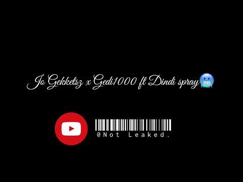 Jo Gekketsz -Baby ft Gedi1000 & Dindi spray (Official Audio)