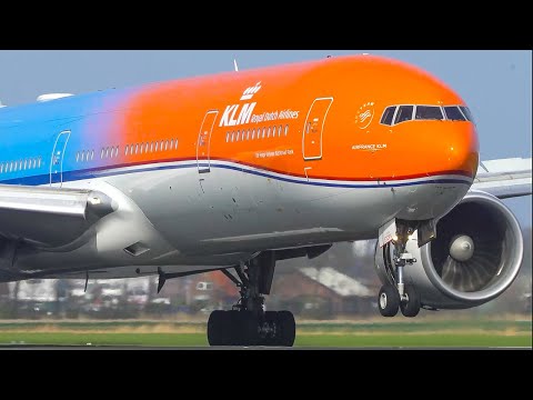 60 MINUTES PURE AVIATION - Planes made in the USA - Boeing 747, B777, DC10, L1011 ... (4K)