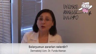 Solaryumun zararları nelerdir