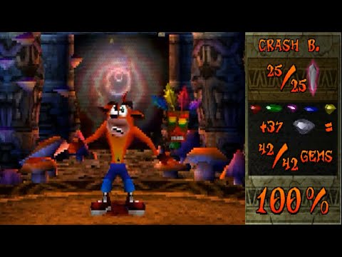 Walkthrough - Crash Bandicoot 2: Cortex Strikes Back | 100% completion - All gems and levels