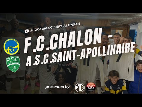 🟡 RÉSUMÉ : F.C.CHALON - A.S.C.SAINT-APOLLINAIRE (5E TOUR DE COUPE DE FRANCE) 🔵
