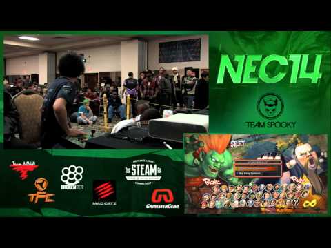 SSF4 AE2012 Top 8 EG Ricky Ortiz vs BIFU Coach Steve - Northeast Championships 14