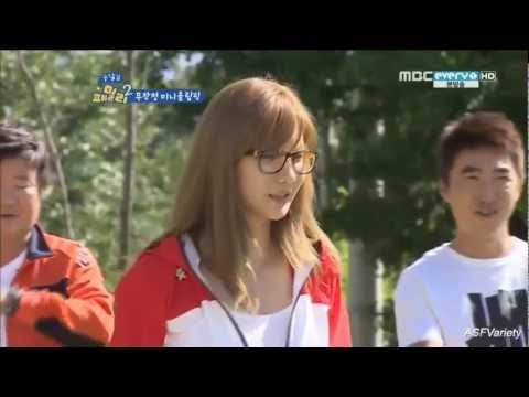 [Funny Cut] 121016 JungAh - Flashback 'Spread Leg' Dance @ Reckless Family