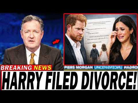Piers Morgan REVEALED Harry Files Divorce, Seeks Sole Custody As Explosive Claim Emerge About Meghan