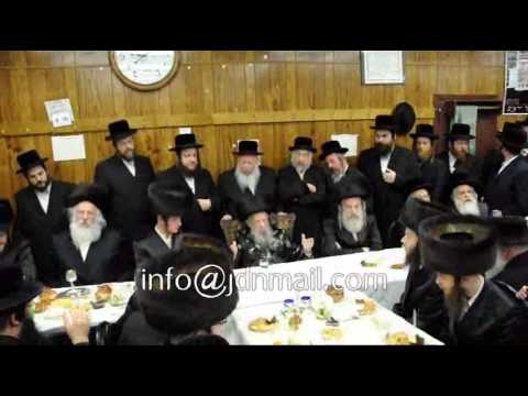 Seret Visnitz Rebbe visiting NY - Kislev 5771