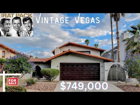 Vintage Las Vegas Home For Sale, Las Vegas Country Club 2,493 sqft- Pool- Golf Course #homesforsale