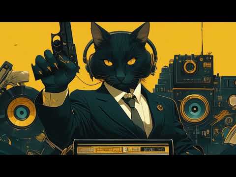 🐾 Smooth Jazz & Soulful R&B | Black Cat's Focus Nook  