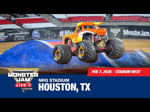 Monster Jam: Houston, TX (Full Event) | Feb 7, 2026 | Stadium West