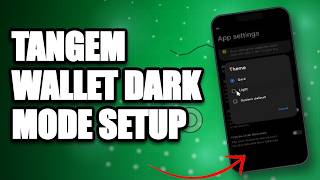 Tangem Wallet Dark Mode Setup | How to Use Tangem Wallet Darkmode 2026?