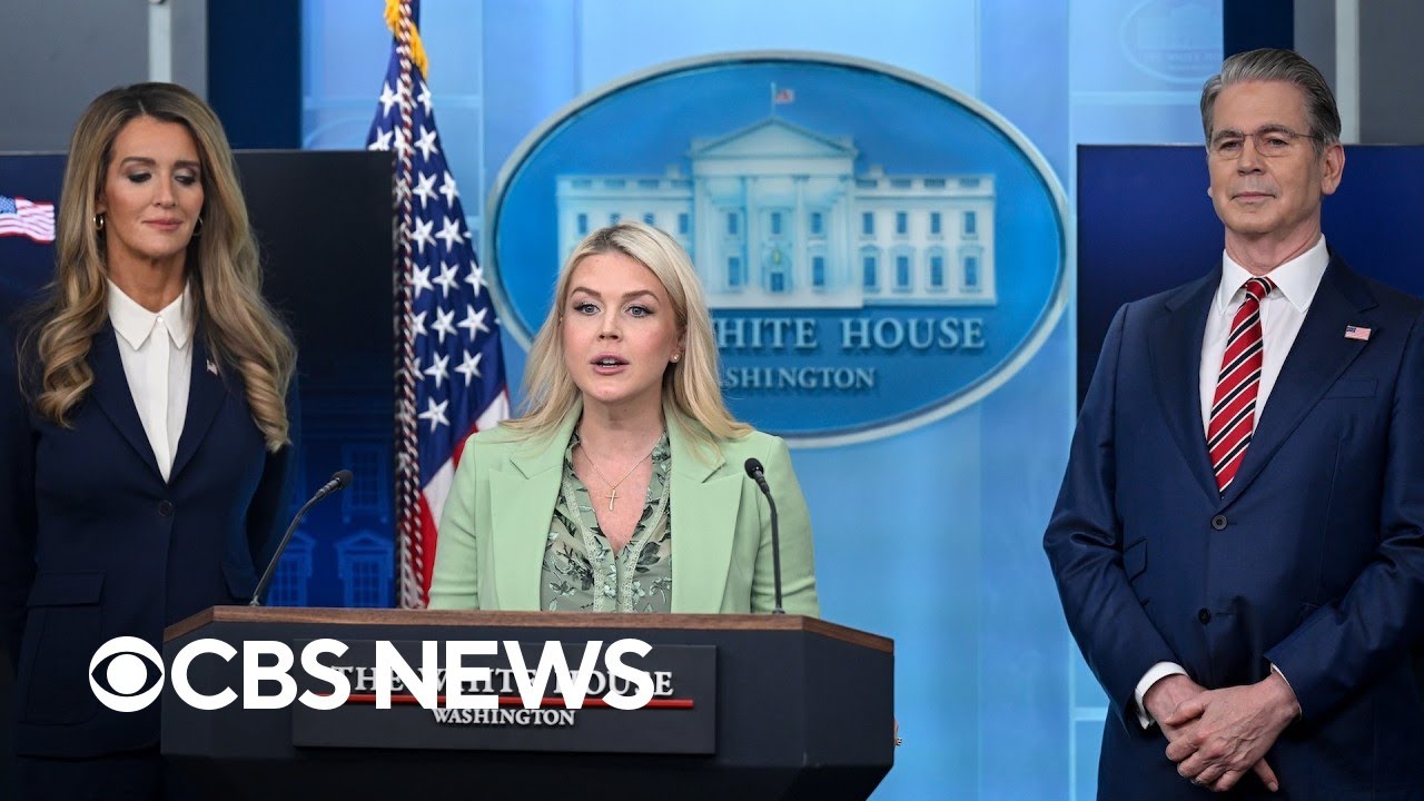 Treasury Secretary Scott Bessent, SBA's Kelly Loeffler join White House briefing | full video