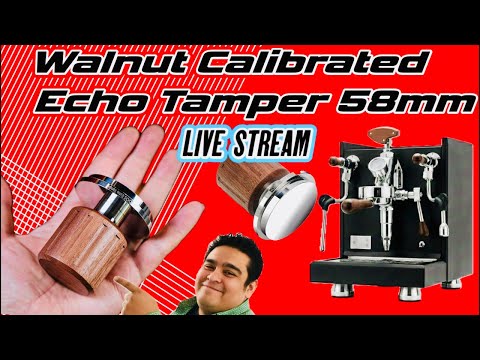 KNODOS Echo Tamper – 30LB Calibrated Espresso Tool with Click Feedback Live Demo & Review