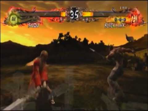 Samurai Shodown Sen Match - Suzu (Poet) vs. Black Hawk (Dirien)