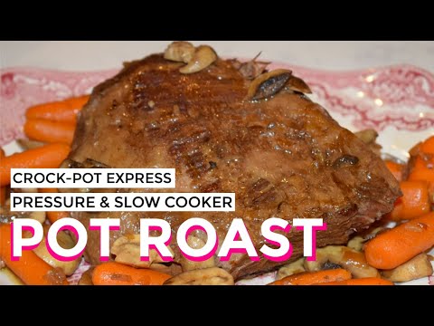 Crock-Pot Express Multi-Cooker Traditional Pot Roast -...