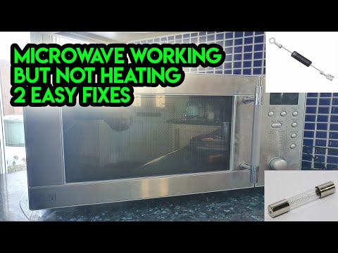 Microwave works but wont heat - Cheap and easy fix