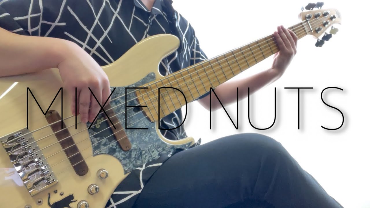 【4・5弦用TAB有】「ミックスナッツ」- Official髭男dism ベースカバー