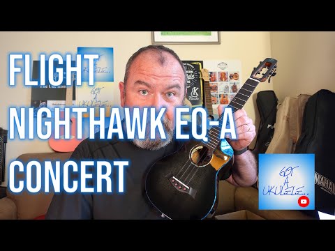 Got A Ukulele Reviews - Flight Nighthawk EQ-A Concert