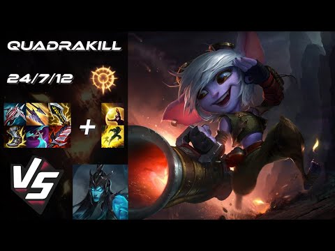 BOTTOM Tristana vs Kalista [QUADRAKILL] - EU Grandmaster Patch 14.22