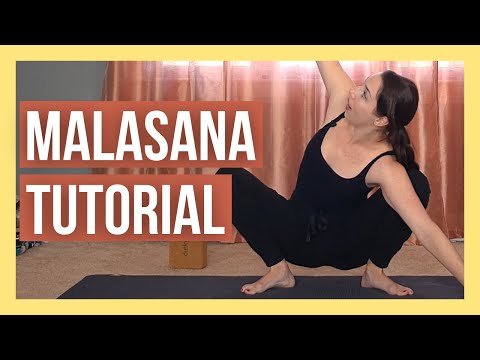 Malasana Yogi Squat Pose Tutorial - Tips & Tricks for Beginners