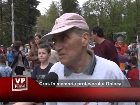 Cros în memoria profesorului Ghioca