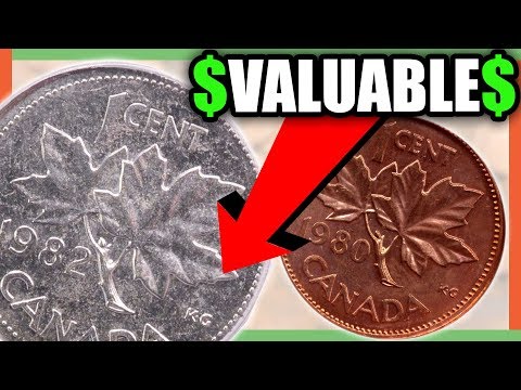 VALUABLE CANADIAN PENNIES TO LOOK FOR IN YOUR POCKET CHANGE!!