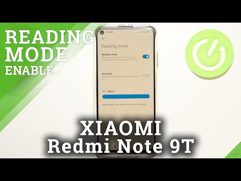 Eye Comfort Mode – XIAOMI Redmi Note 9T & Display Additional Features
