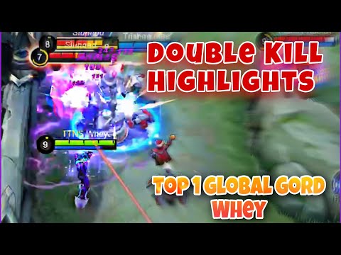 Double Kill Highlights - Top Global Gord - Mobile Legends