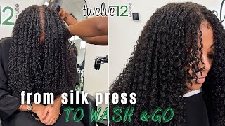 How To Achieve A Wash And Go On Butt Length Hair